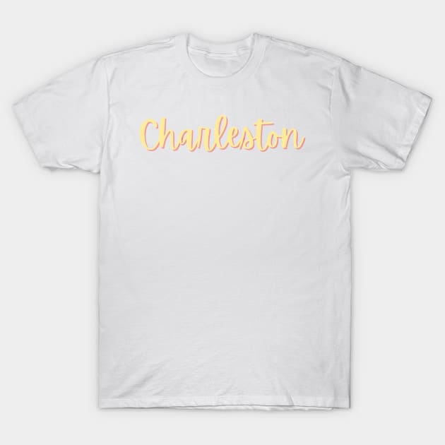 Charleston, South Carolina T-Shirt by BloomingDiaries